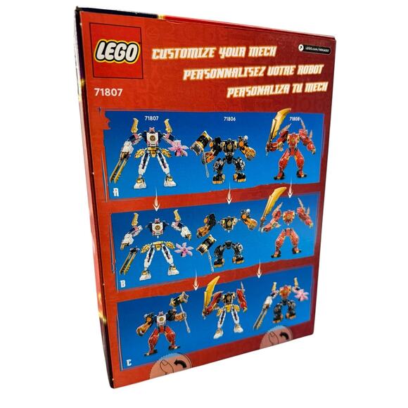 New Lego 71807 Ninjago Sora Elemental Tech Mech Sealed in Box - Picture 2 of 2